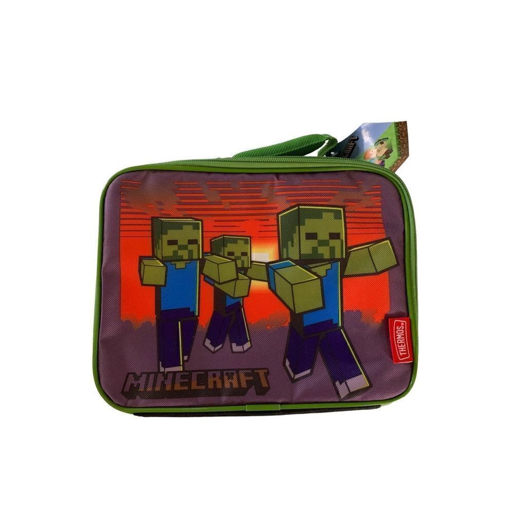 NEW Minecraft Thermos Kids Insulated Lunch Box NWT